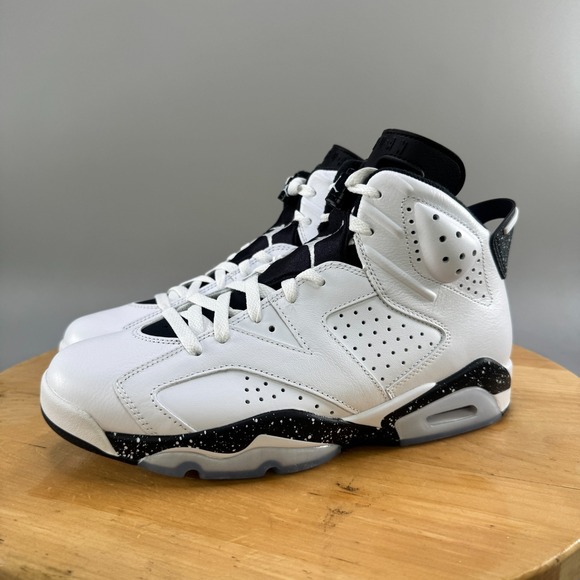 Nike Air Jordan 6 Retro‎ Reversed Oreo Mens Size 10 Shoes White Black CT8529-112 main image 7